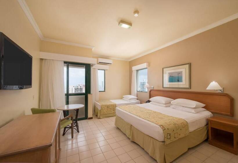 디럭스 트리플 룸, Costa Mar Recife Hotel By Atlantica