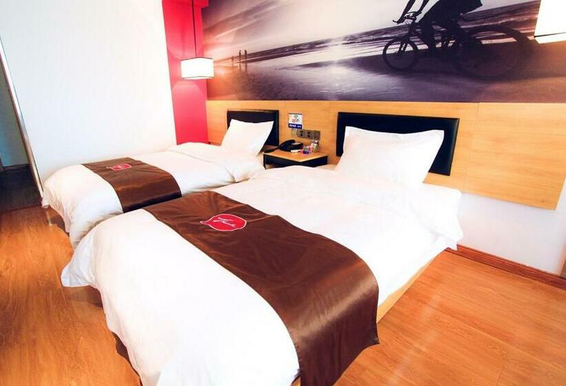 Номер Deluxe, Thank Inn Chain Hotel Henan Kaifeng Weishi County Jiankang Road