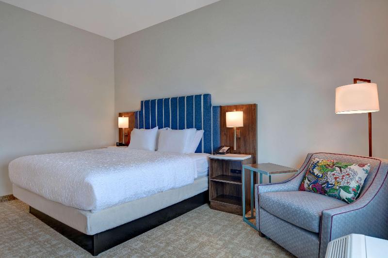 带大床的标准间, Hampton Inn & Suites Nashville Downtown Capitol View