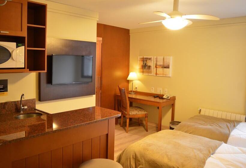 침실 1개 수피리어 아파트, Sky Borges Hotel Alpenhaus   Gramado