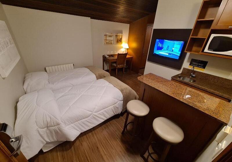 침실 1개 디럭스 아파트, Sky Borges Hotel Alpenhaus   Gramado
