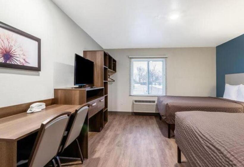 Номер Стандарт 2 Двуспальные Кровати, Woodspring Suites Indianapolis Airport South