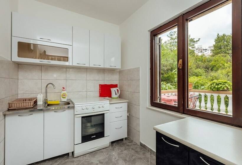 اتاق استاندارد با چشم‌انداز دریا, Apartments Bonaca Igalo