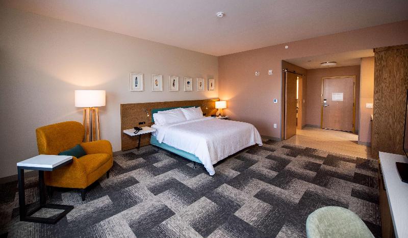Номер Стандарт Кровать Кинг Адаптированный для Инвалидов, Hilton Garden Inn Moncton, Nb