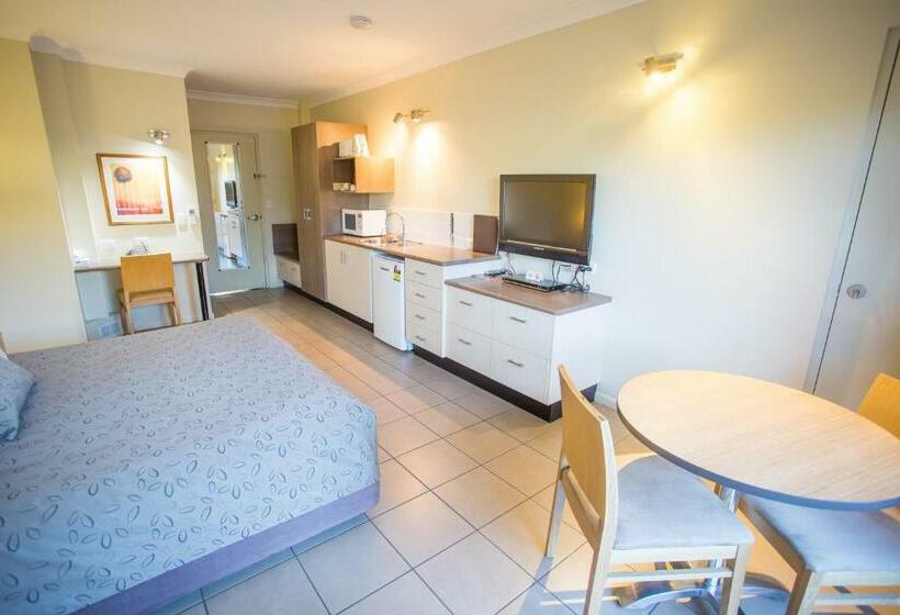 스탠다드 룸 킹사이즈 침대, Spinifex Motel And Serviced Apartments