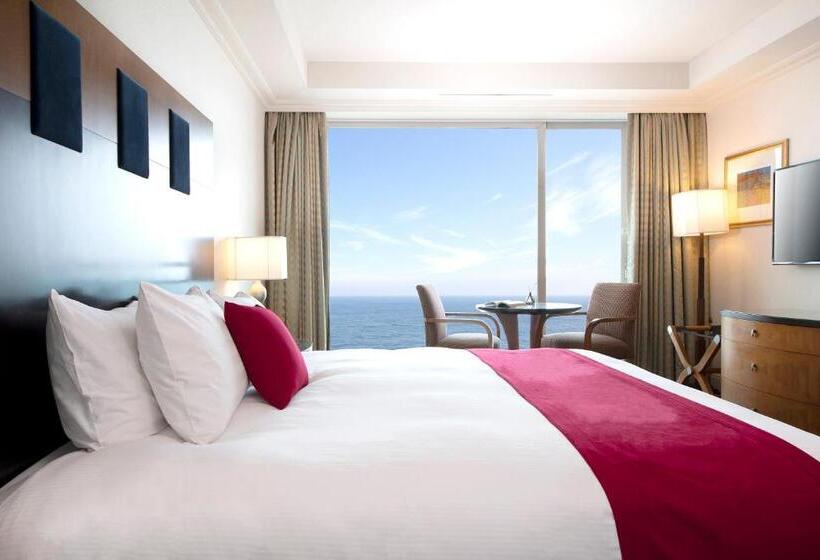 اتاق لوکس با چشم‌انداز دریا, Ramada Plaza By Wyndham Jeju Ocean Front