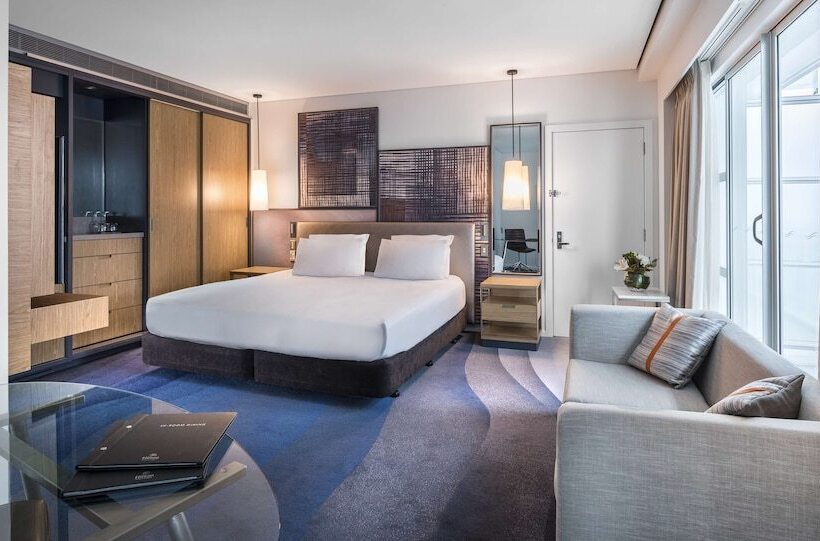 اتاق استاندارد با تخت بزرگ, Hilton Auckland