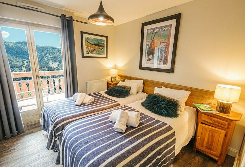 Апартаменты Deluxe 3 Спальни, Chalet La Perle D Oisans