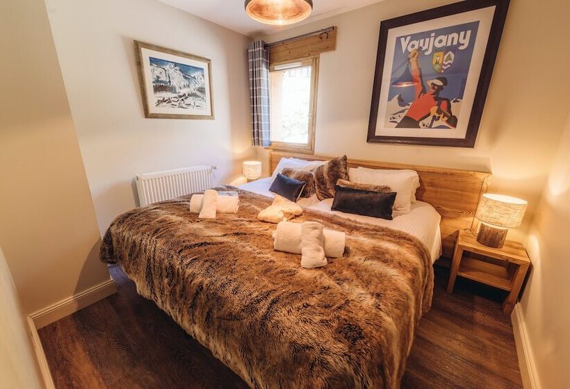 Апартаменты Комфорт 1 Спальня, Chalet La Perle D Oisans