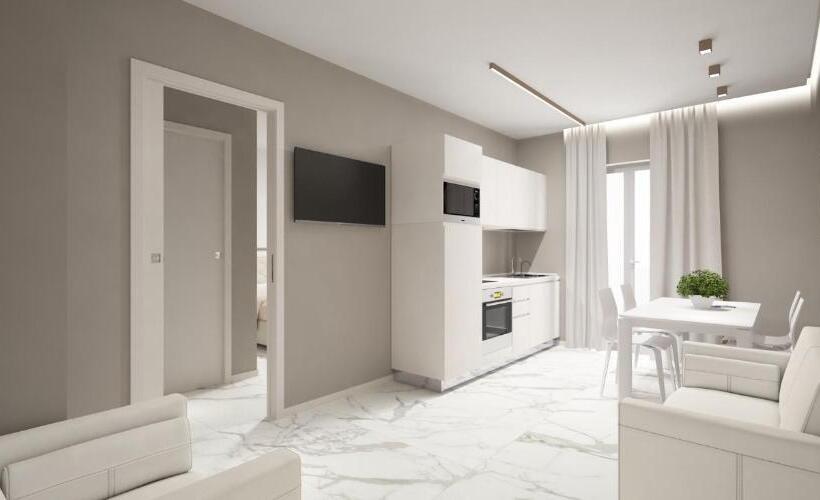 带2个卧室的公寓, Residence Hotel Alba Palace