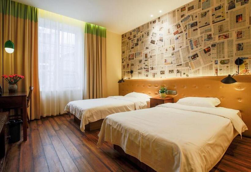 اتاق لوکس, Kaiyue Hotel Zhongshan Road St Michael S Cathedral And Zhanqiao Pier Qingdao