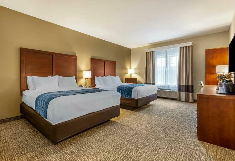 Quarto Estandar 2 Camas Casal, Comfort Inn