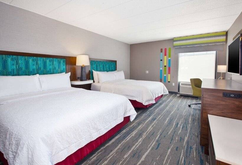 스탠다드 룸 더블 침대 2개, Hampton Inn College Park