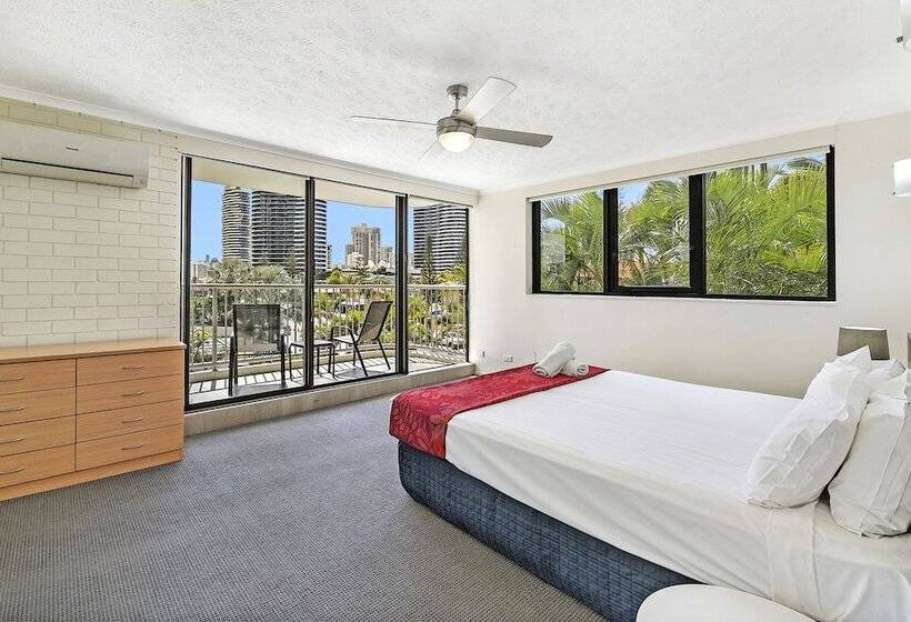 침실 2개 수피리어 아파트, Broadbeach Travel Inn Apartments