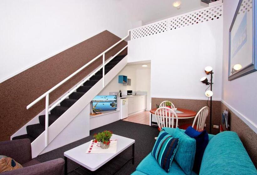 디럭스 테라스 룸 바다 전망, Sea Spray Motel   Merimbula