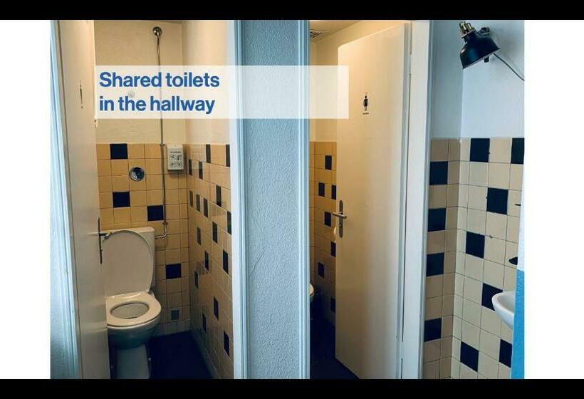 اتاق استاندارد یک تخته با سرویس بهداشتی مشترک, Pop Up Hotel Krone Zürich