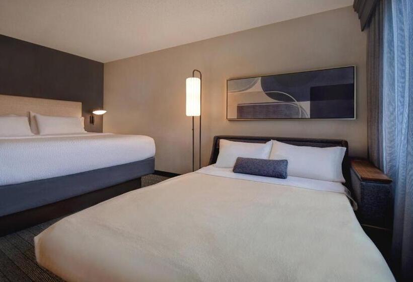 اتاق استاندارد با تخت بزرگ, Courtyard By Marriott Cincinnati Airport