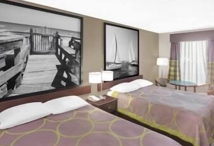 Номер Стандарт 2 Двуспальные Кровати, Super 8 By Wyndham Bay St. Louis