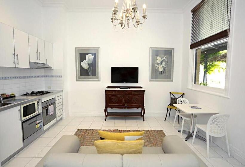 1베드룸 아파트 1층, Cocknbull Boutique Hotel Echuca