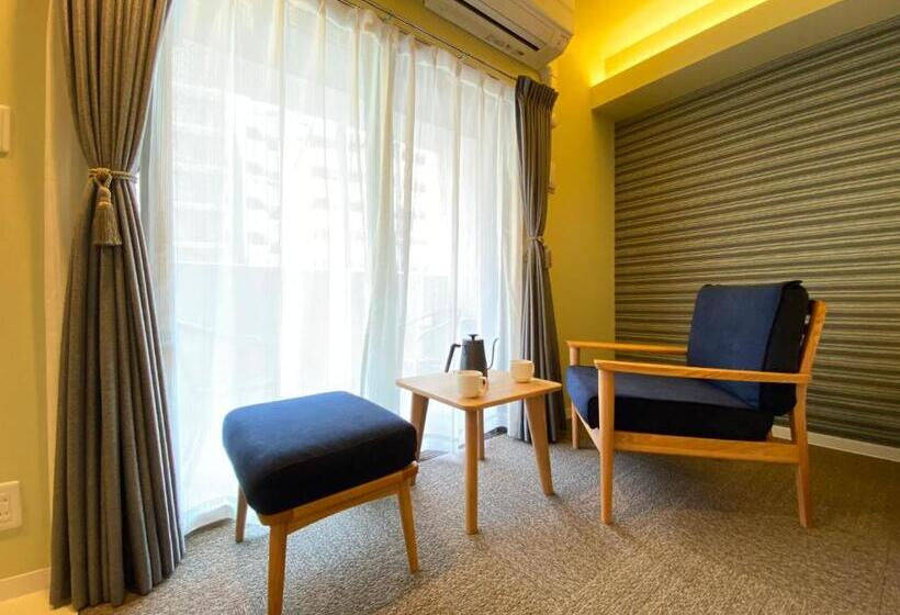 Семейный Номер, Randor Residential Hotel Fukuoka Annex