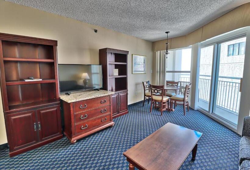 آپارتمان 1 خوابه با چشم‌انداز دریا, Suites At The Beach