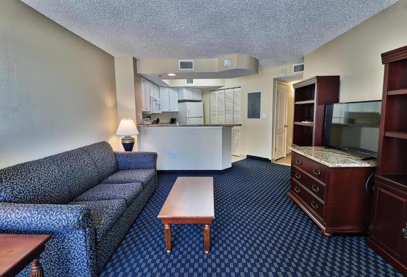 آپارتمان 1 خوابه با چشم‌انداز دریا, Suites At The Beach