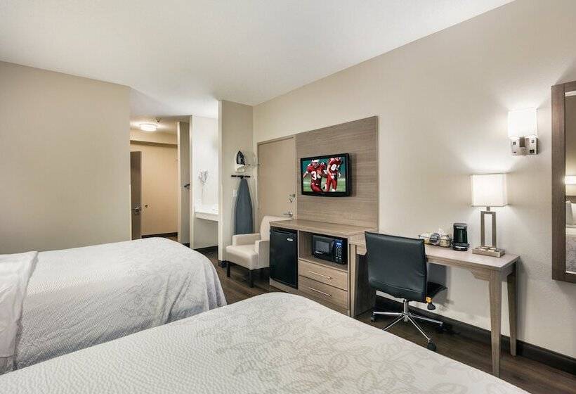 Quarto Deluxe, Red Roof Inn Plus+ Boston   Logan