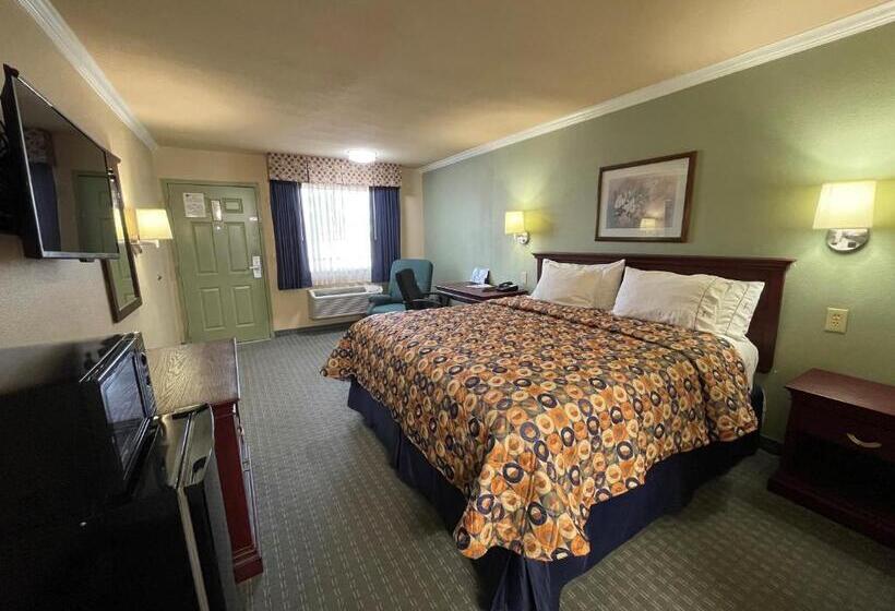 キングサイズベッドのスタンダードルーム, Americas Best Value Inn Hobby Airport