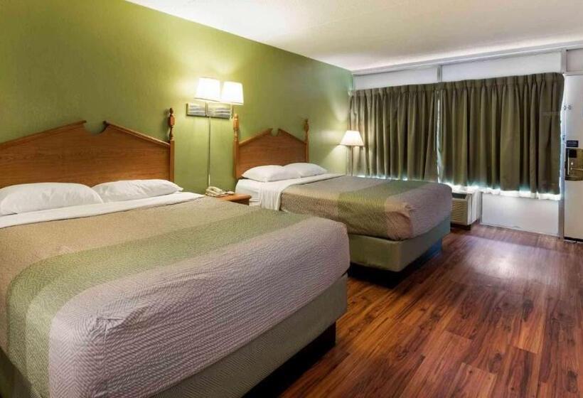 4인용 스탠다드 룸, Motel 6 Pulaski, Tn