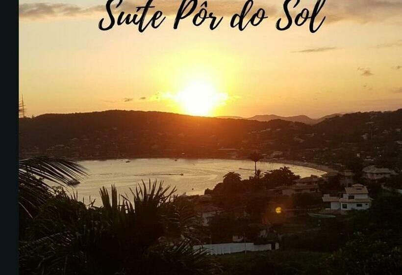 اتاق لوکس با چشم‌انداز دریا, Suite Independente Por Do Sol Ferradura