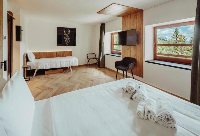 غرفة قياسية ثلاثية, B&b Hotel Passo Tre Croci Cortina