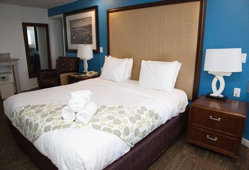 اتاق استاندارد با تخت دوبل و چشم‌انداز دریا, Daytona Dream Inn By Amerivu