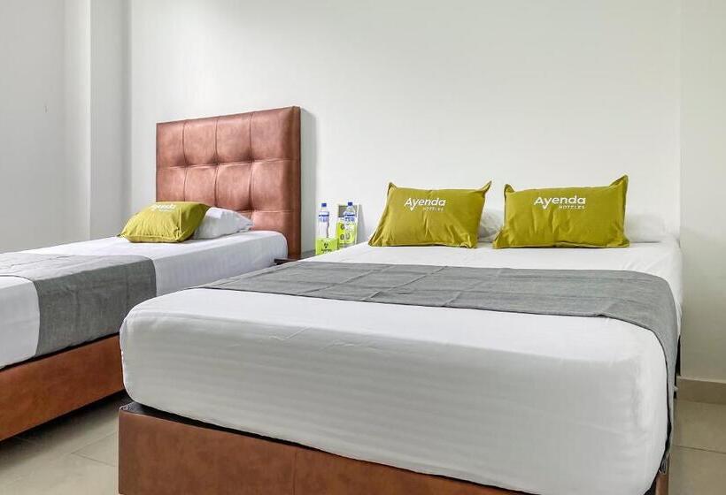 标准三人间, Ayenda 1138 Apartahotel 109