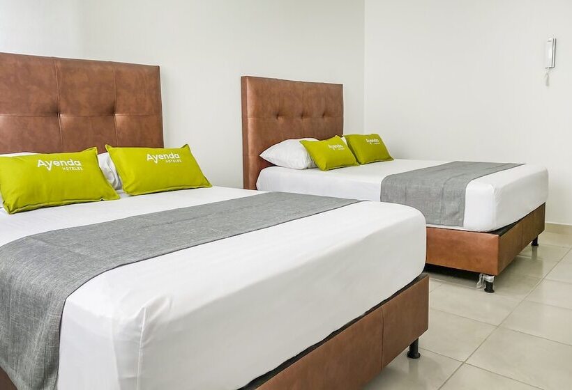 四人标准间, Ayenda 1138 Apartahotel 109