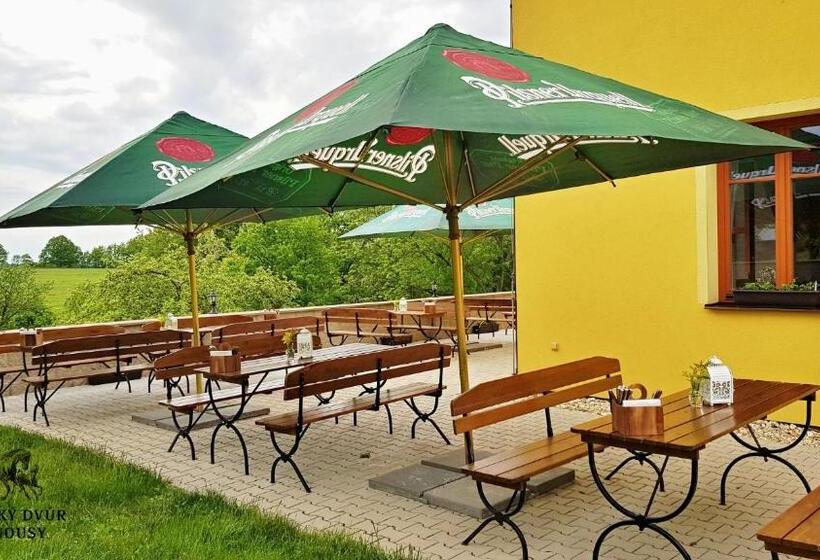 Люкс Вид на Сад, Zámecký Dvůr černousy