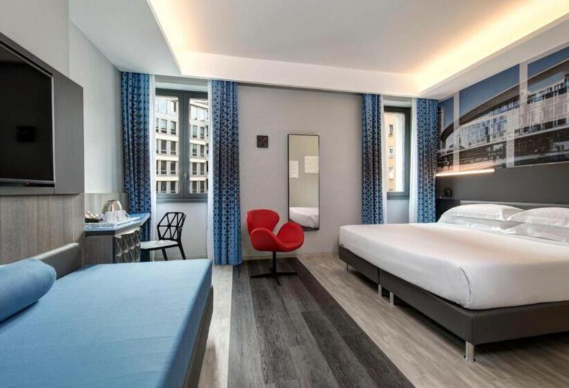 اتاق استاندارد سه نفره, Iq Hotel Milano