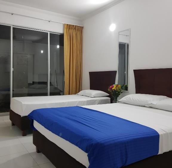 آپارتمان 1 خوابه با چشم‌انداز, Apartamentos Playa Rodadero