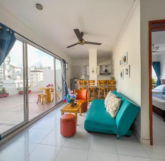 آپارتمان 1 خوابه با چشم‌انداز, Apartamentos Playa Rodadero