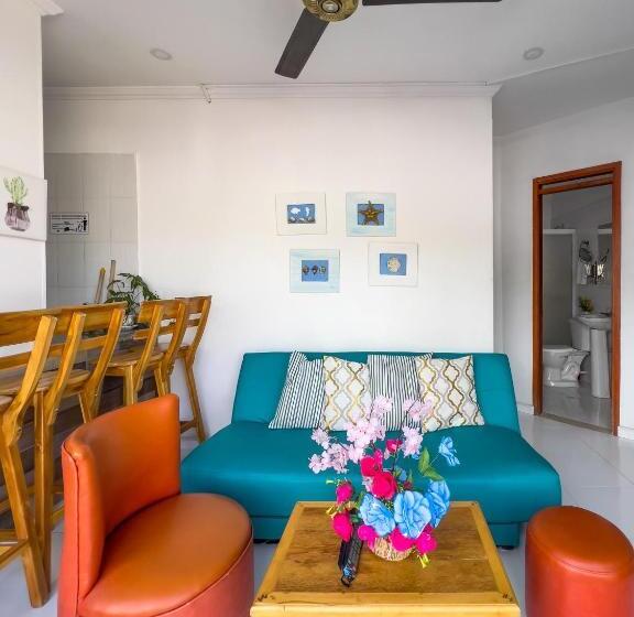 آپارتمان 1 خوابه با چشم‌انداز, Apartamentos Playa Rodadero