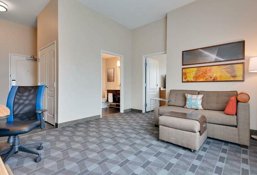 Suíte Cama Queen, Towneplace Suites By Marriott Detroit Allen Park