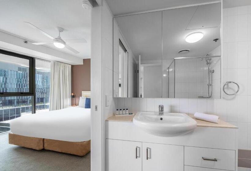 침실 1개 전망 아파트, Oaks Brisbane On Felix Suites