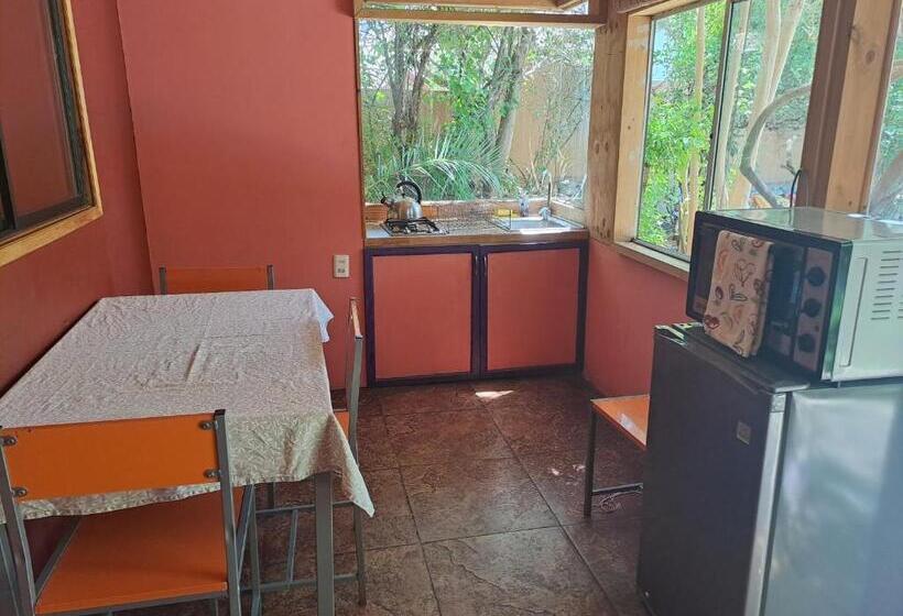 اتاق استاندارد سه تخته با چشم‌انداز استخر, El Jardín Secreto Pisco Elqui