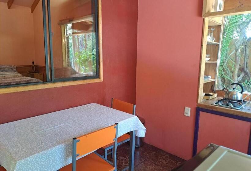 اتاق استاندارد سه تخته با چشم‌انداز استخر, El Jardín Secreto Pisco Elqui