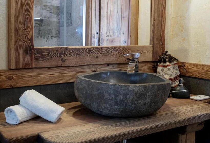 스파 이용가능한 스탠다드 룸, Matterhorn Retreat Francois   Camere In Centro Cervina Con Colazione, Accesso Spa E Wifi