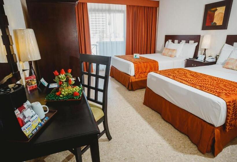 اتاق استاندارد با 2 تخت دوبل, Best Western Hotel Posada Freeman Zona Dorada