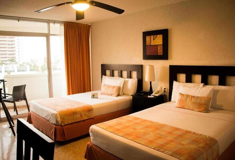 اتاق استاندارد با 2 تخت دوبل, Best Western Hotel Posada Freeman Zona Dorada