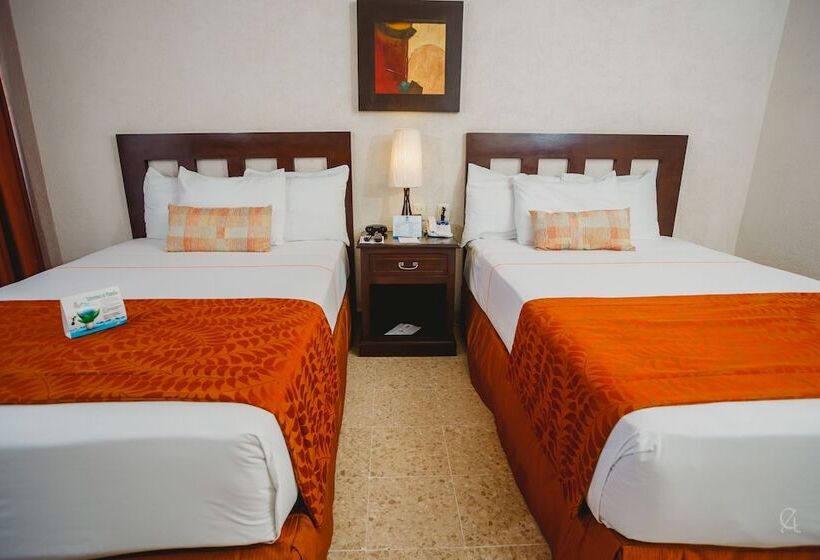اتاق استاندارد با 2 تخت دوبل, Best Western Hotel Posada Freeman Zona Dorada