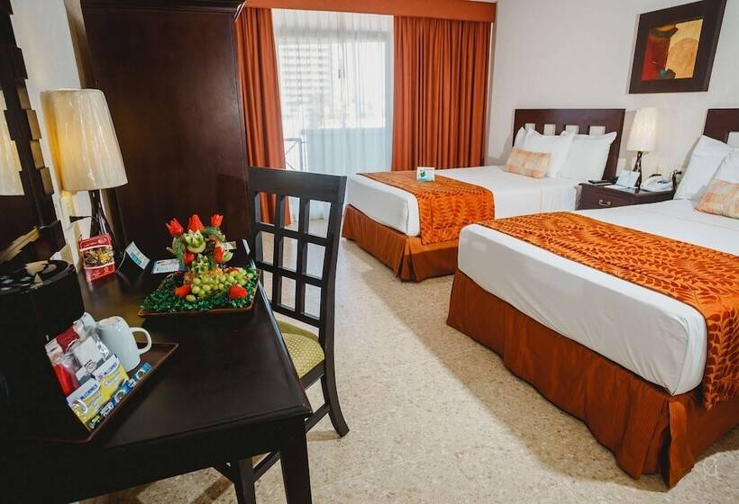 اتاق استاندارد با 2 تخت دوبل, Best Western Hotel Posada Freeman Zona Dorada