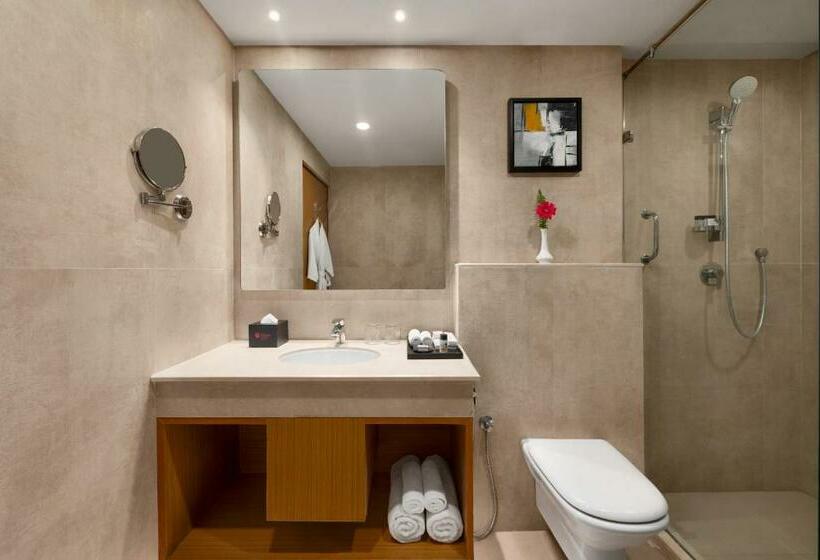 اتاق دلوکس با تخت کینگ و چشم‌انداز شهر, Ramada Encore By Wyndham Kathmandu Thamel
