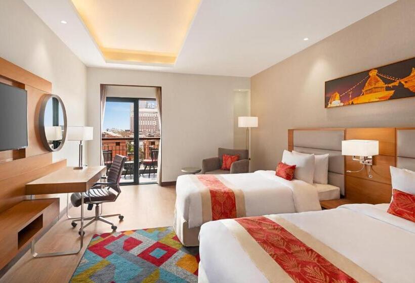 اتاق لوکس با چشم‌انداز شهر, Ramada Encore By Wyndham Kathmandu Thamel
